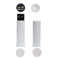 Sensor Magnetik Jendela Pintu Terpasang EB-135L Casing ABS Jarak Celah 1~20mm Warna Putih/Coklat Opsional