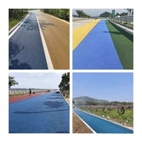 JIUYI Bitume en mélange à froid coloré 40 kg pour routes principales, longue durée, haute performance