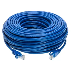 1000ft RJ45 Cat6 cat 6a kabel Patch kabel disesuaikan 23/24/26/28 AWG jaringan Cat6 UTP FTP kabel Ethernet