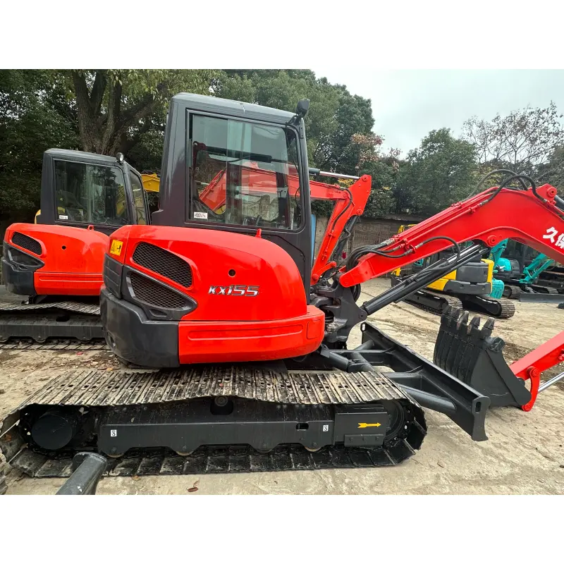 99% Nieuwe Gebruikte Graafmachine Kubota Kx155 2023 Originele Japan Mini Epa Goede Staat Hot Sale Boutique Lage Werkuren Kx165 Kx183