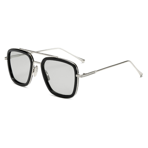 Rossi recubrimiento retro Vintage de diseñador <span class=keywords><strong>Gafas</strong></span> de sol Masculino <span class=keywords><strong>Gafas</strong></span> de steampunk hierro hombre <span class=keywords><strong>Gafas</strong></span> de sol - Product Image 4