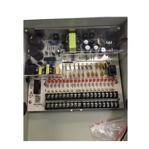 240w充電器ボックス18チャンネル12ボルトcctv電源ボックス12v 20a cctv電源ボックス