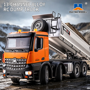 Nuevo Modelo Mejorado Huina 1536-1, Camión Volquete de Control Remoto de Aleación a Escala 1:14 con 13 Canales, Vehículo de Ingeniería RC - Product Image 4