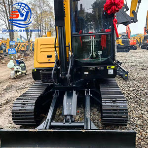 99% nouvelle pelle Sany utilisée de 6 tonnes avec lame de bouteur pelle d'occasion pelle minière SANY SY60C à vendre - Product Image 3