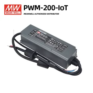 블루투스 메시 IP 67 일정한 전압 led 운전사를 가진 MeanWell PWM-200--12IOT 200W 12V 16.6A