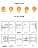 Boîte en carton personnalisable ultra-mince blanche carrée pliable à double insert, impression UV, gaufrage, épaisseur 10-18 mm, pour emballage de cartes