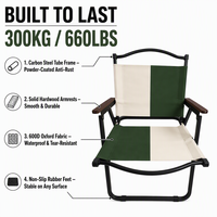 Chaises pliantes en alliage d'aluminium Aimei - Chaises de jardin légères et portables pour le camping et les pique-niques