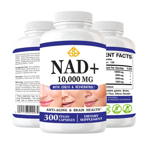 Suplemento de Resveratrol con Coenzima Q10 y NAD+ Liposomal para Aumentar los Niveles de NAD, Salud Antioxidante, 300 Cápsulas para Adultos - Product Image 3