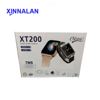 Outdoor Smartwatch für Herren 7-in-1 Ladekit TWS Ohrhörer Neues Design XT300 Deux Sportuhr Geschenkset
