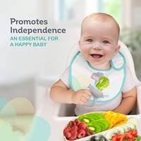 3 Pcs Sucette Mangeoire à fruits pour bébé Grignoteuse d'aliments frais Plateau de congélation en silicone de qualité alimentaire Plateau de congélation pour le lait maternel