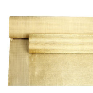 Malla de alambre de cobre para la industria del vidrio <span class=keywords><strong>Red</strong></span> de colección de expansión de micrometal de cobre Venta directa de fábrica Malla de latón en relieve - Product Image 1