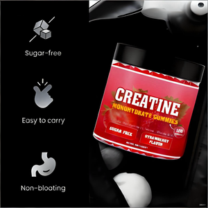 OEM/ODM Formula personalizzata <span class=keywords><strong>Pre</strong></span>-allenamento Gummies sapore di fragola fornisce integratore energetico proteine creatina monoidrato Gummies - Product Image 3