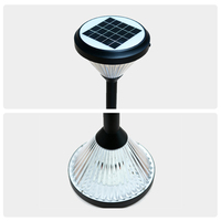 Lámpara Solar de Jardín HYD01 IP66 Regulable 2700K/6000K con Control Remoto, 0.5kg, 2 Años de Garantía, Diseño AutoCAD Gratuito