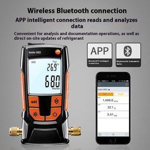 เกจวัดสุญญากาศดิจิตอล Testo 552 แบบ Absolute สำหรับการวัดระดับ  ประเภทสินค้าดิจิตอล - Product Image 5
