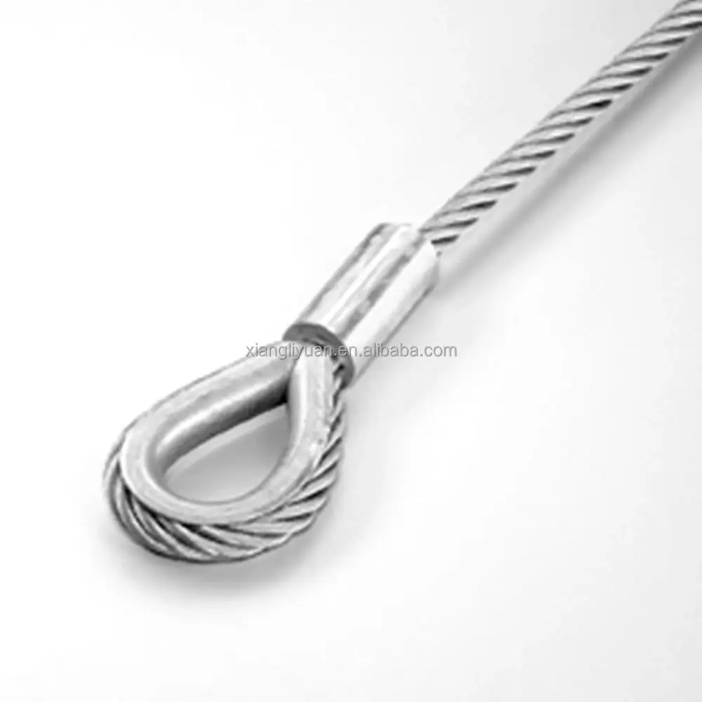 Chất lượng cao dây thép dây cho Giàn Khoan cẩu Tháp & hoist cáp-giá tốt nhất hàn cắt & uốn cong Oiled Wire Rope