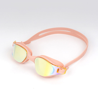 Lunettes de natation pour adultes personnalisées avec logo, anti-buée, protection UV, haute définition, écologiques, sans fuite, en silicone souple