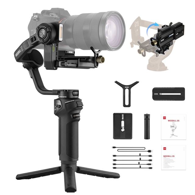 ZHIYUN WEEBILL 3S Combo 3-Axis Handheld Gimbal Stabilizer for Canon Nikon Sony Panasonic DSLR Camera