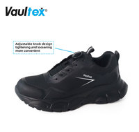 Vaultex sepatu keselamatan bahan plastik, Sepatu keamanan bahan plastik untuk konstruksi kaki tukang listrik Modern, sepatu fungsi ESD 6KV
