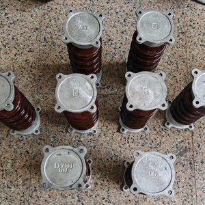 Aislador de Porcelana para Poste de Subestación, Aislador Cerámico de Alta Tensión para Líneas de Transmisión, para Uso en Interiores y Exteriores - Product Image 3