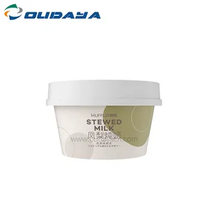 170ml 100g Disposable Pp Injection Plastic Gelato Yogurt Cups Tub Container With Lids And Spoon