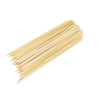 Bâton de Barbecue rond en bambou jetable, brochettes de bambou, bâton de Barbecue