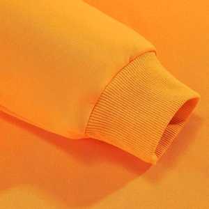 Sweat-shirt unisexe SK en polaire 400g, coupe oversize, col rond, en coton tricoté uni pour l'automne, polyester/coton - Product Image 3