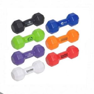 Hot Selling Custom logo Printed Pu Foam <b>Dumbbell</b> Stress Ball Toy for Promotion - Product Image 1