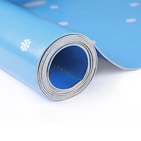 PVC Roter Filzrücken Vinyl-Linoleum-Bodenbelag Preise Philippinen