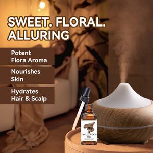 Aceite Esencial de Sándalo Premium al por Mayor, 30 ml, Aroma Fresco para Hidratación del Cabello y Cuero Cabelludo, Protección con Aroma Floral - Product Image 3