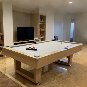 <span class=keywords><strong>Mesa</strong></span> de <span class=keywords><strong>Billar</strong></span> Profesional Personalizable SLATE 4 en 1 de <span class=keywords><strong>8</strong></span> <span class=keywords><strong>pies</strong></span> para <span class=keywords><strong>Billar</strong></span>, <span class=keywords><strong>Mesa</strong></span> de Comedor, Tenis de <span class=keywords><strong>Mesa</strong></span>, Marco de Madera Maciza - Product Image 4