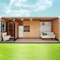 Design moderne de luxe Apple Entrepôt Espace de bureau mobile Maison en conteneur de haute qualité