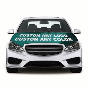 Promotional Outdoor Car Hood Cover <b>Flag</b> Custom Size 100% Polyester Elastic Engine Hood Rearview Mirror Car Cover <b>Flag</b> Fit - Product Image 3