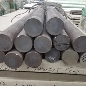 Batang bulat hitam baja karbon 4140 1045 kualitas tinggi pabrikan