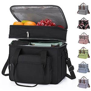 Sac <span class=keywords><strong>isotherme</strong></span> multi-poches pour le travail, le camping, les pique-niques, pour femmes et hommes - Product Image 1