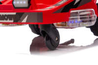 Voiture de tondeuse à gazon simulée en plastique pour enfants Go-Kart électrique pour terrains de jeux Buggy chargé pour enfants