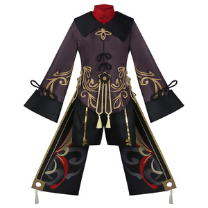 Disfraz de <span class=keywords><strong>Cosplay</strong></span> de Hutao de Genshin Impact, Uniforme, Peluca, <span class=keywords><strong>Cosplay</strong></span> de Anime, Juego, <span class=keywords><strong>Hu</strong></span> <span class=keywords><strong>Tao</strong></span>, Estilo Chino, Disfraces de Halloween para Mujer - Product Image 1