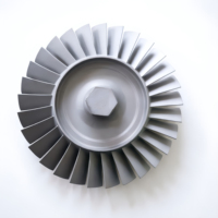 Conjunto de Rueda de Turbina Resistente al Desgaste y al Calor para Minería, Perforación Petrolera y Motores de Vapor - Fundido al Vacío y Tratado Térmicamente