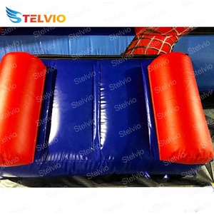 Bạt Lò Xo Khí Ngoài Trời Cho Người Lớn Trẻ Em Người Nhện Lâu Đài Bouncy Với Hố Bóng Có CẦU TRƯỢT - Product Image 5