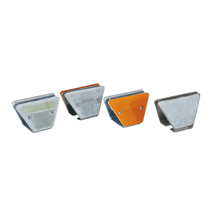 Highway Guardrail Reflective Delineator Single Double-sided Trapezoidal Safety Guidance Marker High-Intensity Prismatic - Product Image 1