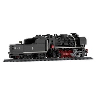 Ensemble de blocs de construction de scène ferroviaire personnalisée haut de gamme pour cadeau d'exposition d'entreprise