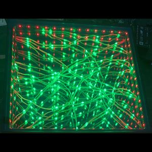 <span class=keywords><strong>ไฟ</strong></span>ประดับพื้นเต้นรำแบบไร้สาย LED พร้อมเอฟเฟกต์ 3 มิติ ควบคุมภายนอกแบบกำหนดเองได้ - Product Image 1