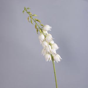 Flores de <span class=keywords><strong>Campanula</strong></span> Rosa de 98 cm en Campanilla Artificial de PU para Arreglos Florales, Decoración Navideña del Hogar y Bodas - Product Image 6