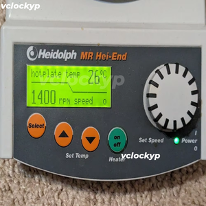 Heidolph MR Hei-End Magnetic Hot Plate Stirrer w/ PT1000 <b>temperature</b> sensor - Product Image 6