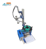 Support de rouleau pneumatique réglable pour positionnement de 200 mm, 30 kg, pour table rotative de soudage de raccords de tuyaux à joint circulaire