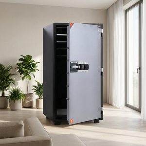Coffre-fort électronique HOSHANG HS-159E haute sécurité, étanche et écologique ; s'ouvre par empreinte digitale, code ou clé ; durable - Product Image 5
