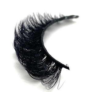 Kualitas Terbaik Rusia Strip bulu mata DD Curl Strip bulu mata alami buatan tangan 3D bulu mata palsu - Product Image 3