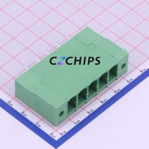 KF2EDGSVM-7.62-5P Plug-in Terminal Block Through hole,P=7.62mm Connector Board-to-Board / Socket Closed Screw Fixing 1x5P 7.62mm - Product Image 2