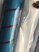 Membrane en plastique non toxique en gros prix d'usine Feuille de film de PVC super claire en rouleau Film de PVC souple transparent