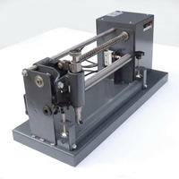 Machine de marquage manuelle et motorisée pour barres d'armature en acier 220V, distance 5mm/10mm, puissance 0.2kW, poids 45kg