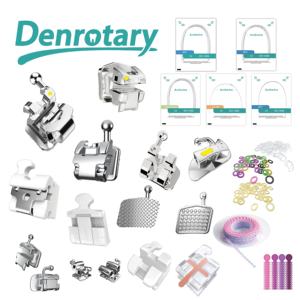 Multi uso igiene orale ISO denrotativo ortodontico metallo staffa dentaria Roth Brace 022 - Product Image 5